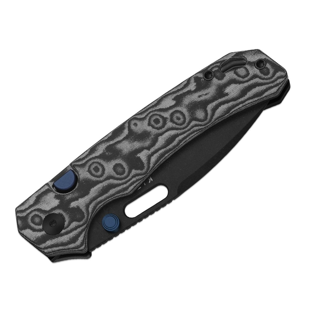 Outposter | Nitro - V | Vortex Pattern Micarta | V3802BDA2 - Blade City