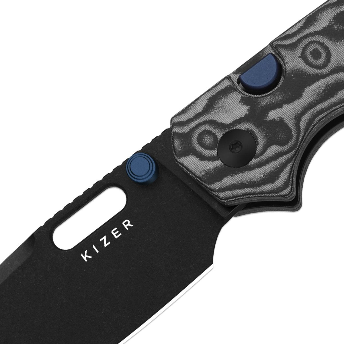 Outposter | Nitro - V | Vortex Pattern Micarta | V3802BDA2 - Blade City