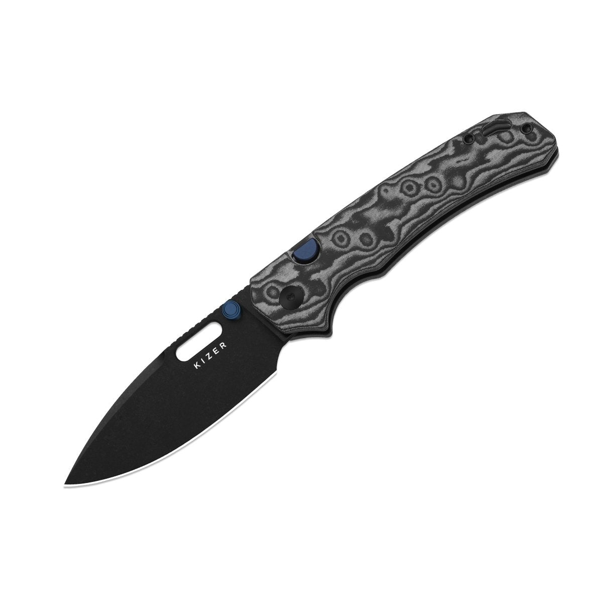 Outposter | Nitro - V | Vortex Pattern Micarta | V3802BDA2 - Blade City