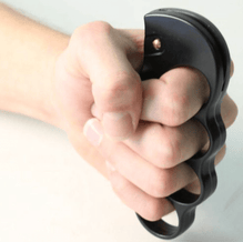 Paper Weight Knuckle w/ Push Button Auto Hawkbill Blade