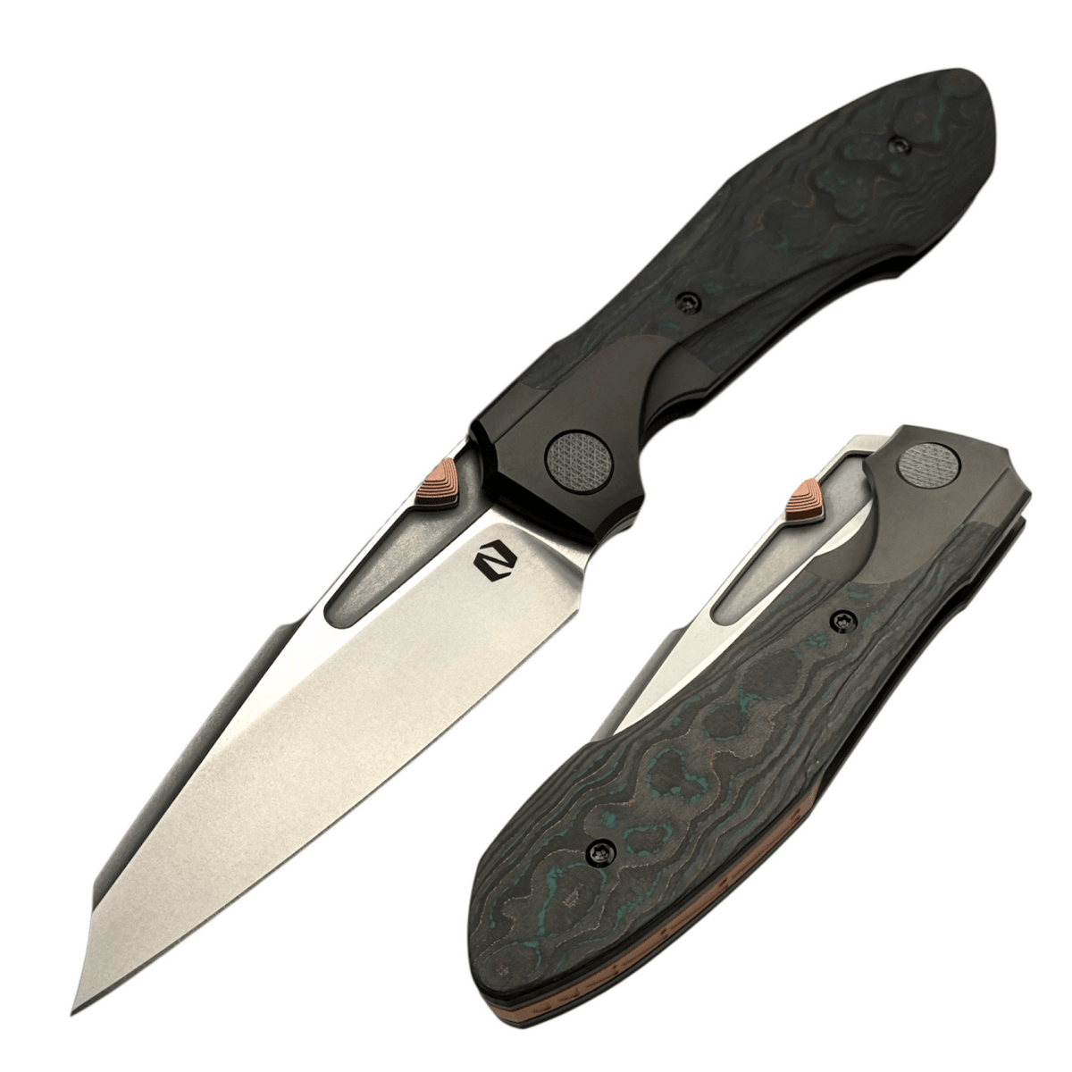 Voodoo Knife | Vanax SuperClean & Shipwreck Camo Carbon | Blade City