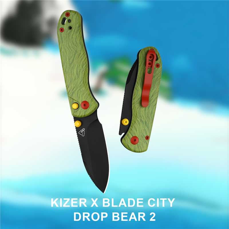 *SOLD OUT* Kizer Drop Bear 2 - Christmas Blade City Exclusive /400