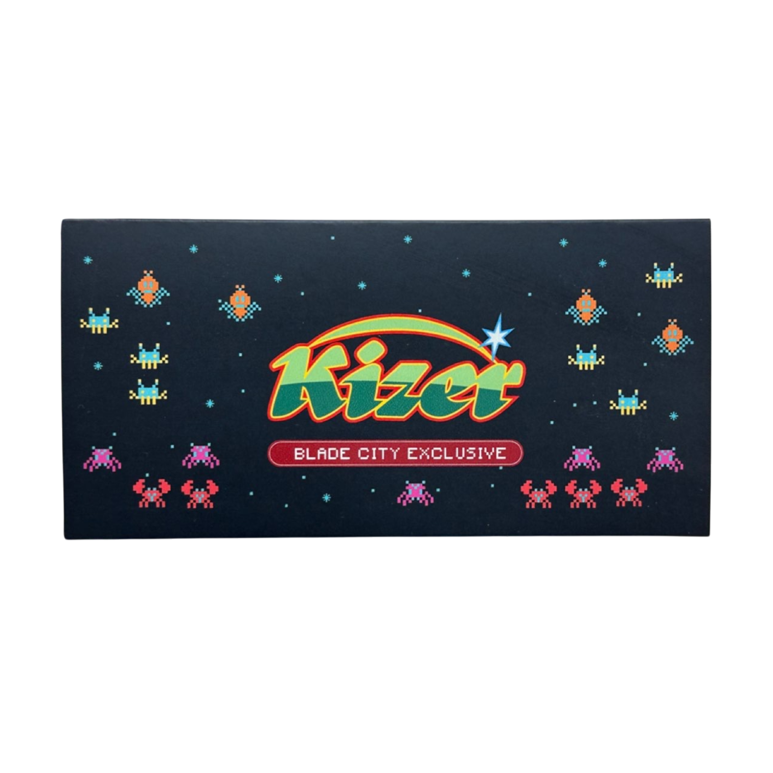 *Preorder* Kizer Drop Bear Blade City Exclusive – S45VN Blade, 80s Camo Carbon Fiber Handle /200