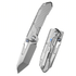 Remette RT Cool Leopard Folding Knife – M390 Blade, Titanium Button Frame Lock