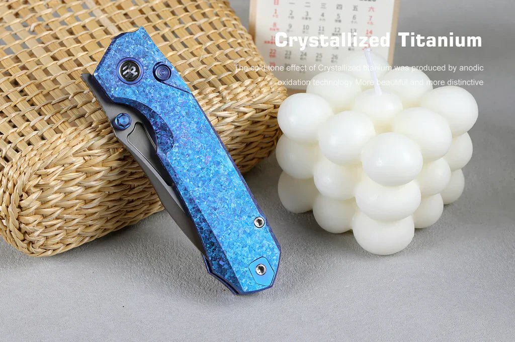 Remette RT-Rhino Knife | M390 & Crystallized Titanium | Blade City