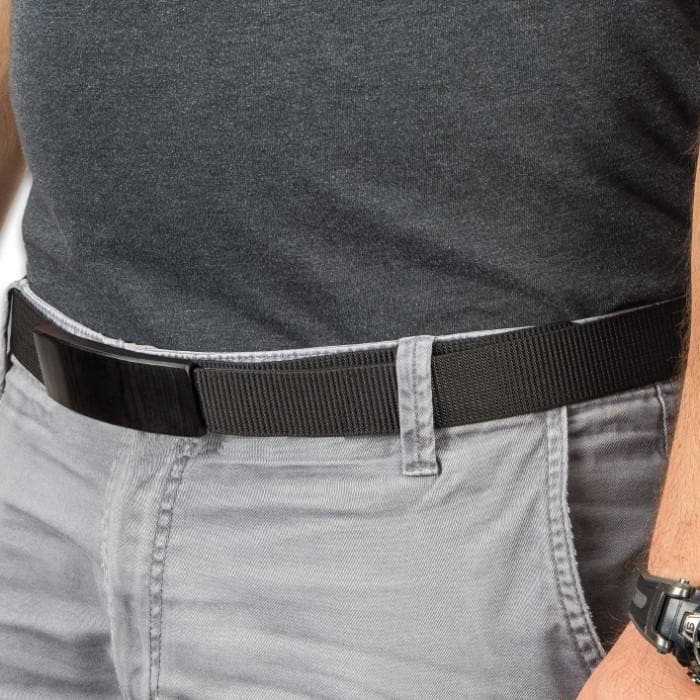 Ridge Runner Black Belt With Hidden Knife