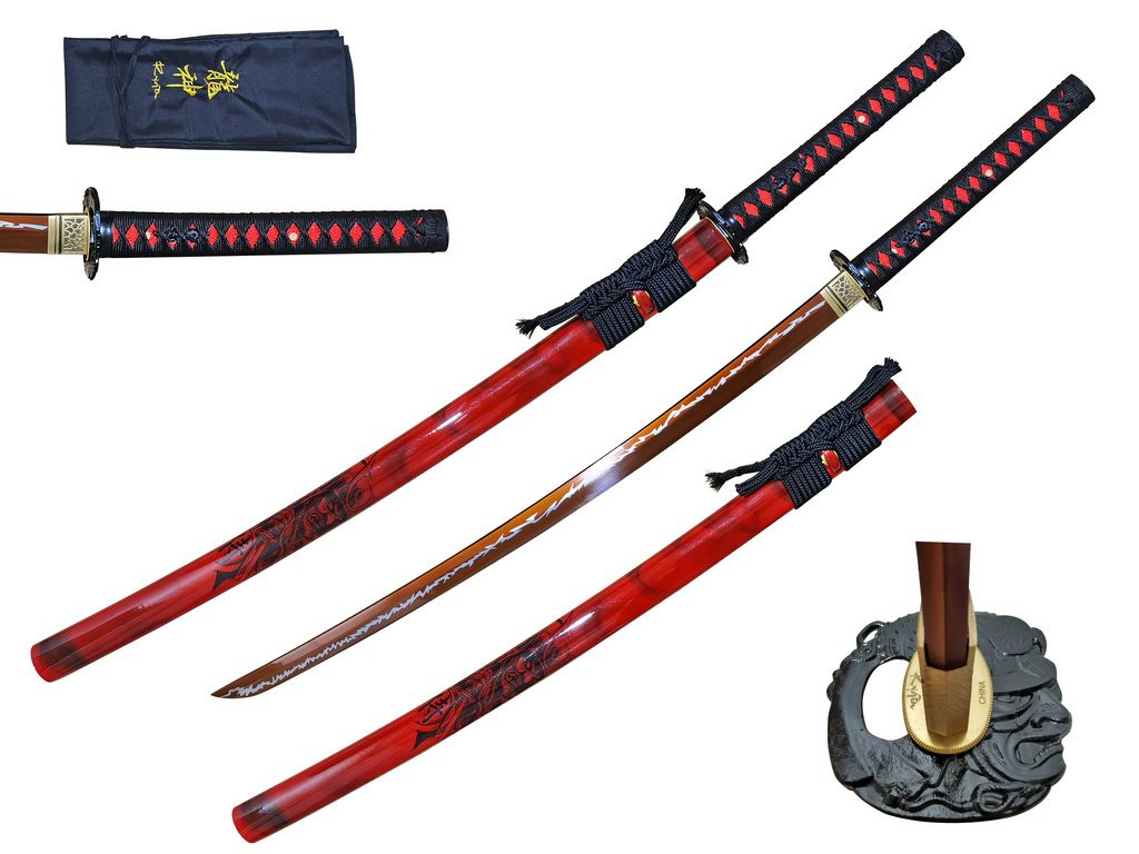 Ruby Quest Katana Samurai Sword | Blade City