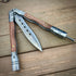 Satin Timber Balisong Knife (Sharp)