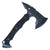 Skull Basher Axe - 9.75” Tactical Axe with Gray ABS Handle