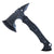 Skull Basher Axe - 9.75” Tactical Axe with Gray ABS Handle