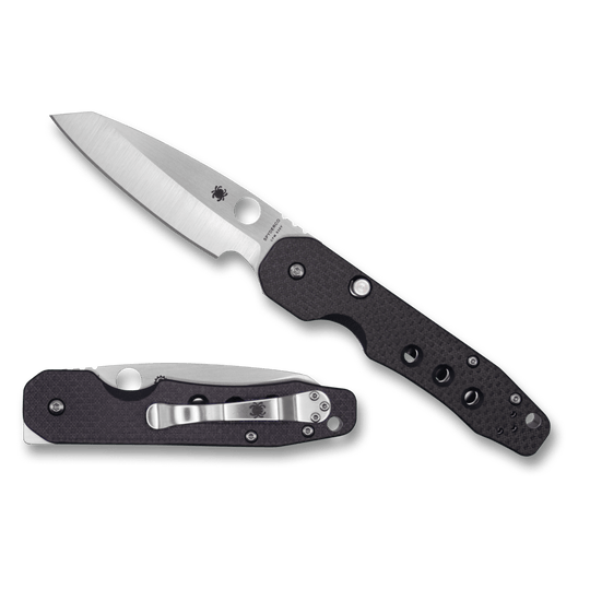 Spyderco Smock Compression Lock Knife Carbon Fiber (3.4