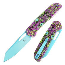 Tenable Shard Cross Bar Lock Knife | 14C28N Jade G10 EDC | Blade City