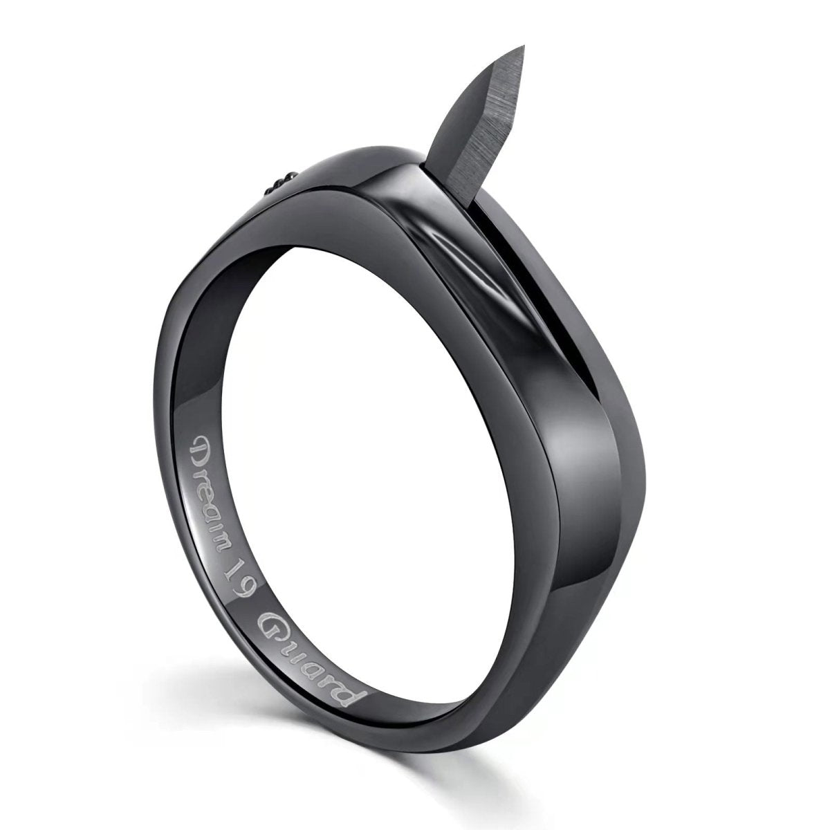 Defense Rings With Razor Buy Titanium Steel Self Defense Ring | Blade City