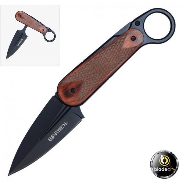Transformer Wooden Fixed Karambit Push Dagger | Blade City