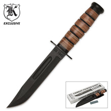 US Marine 1942 Knife & Sheath - Blade City