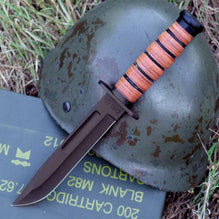 US Marine 1942 Knife & Sheath - Blade City