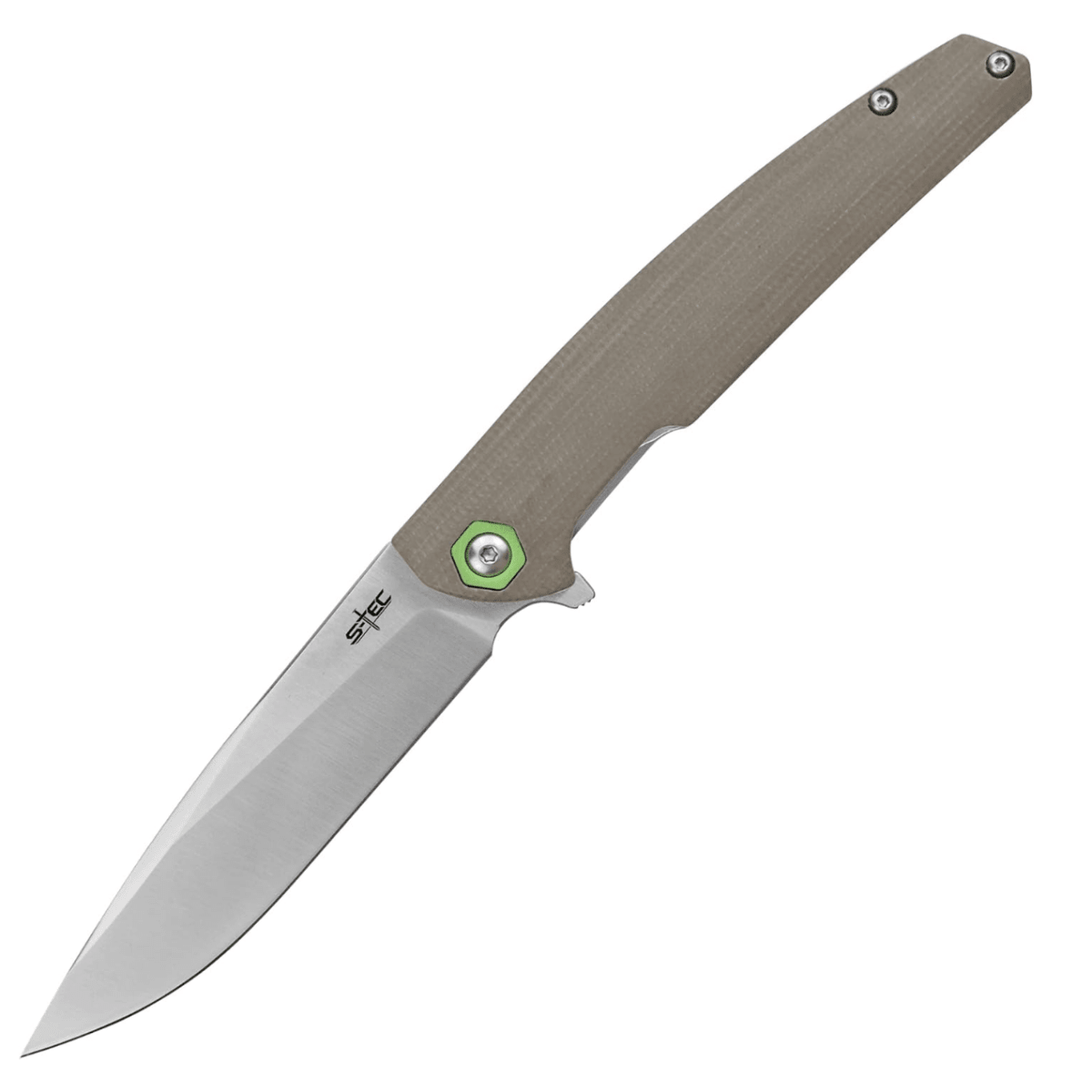 Veltrax Linerlock Folding Knife – 14C28N Sandvik Steel, G10 Handle