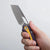 Vosteed Kroc Folding Knife – 2.99″ 14C28N Sheepsfoot, G10, Top Liner Lock