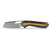 Vosteed Kroc Folding Knife – 2.99″ 14C28N Sheepsfoot, G10, Top Liner Lock