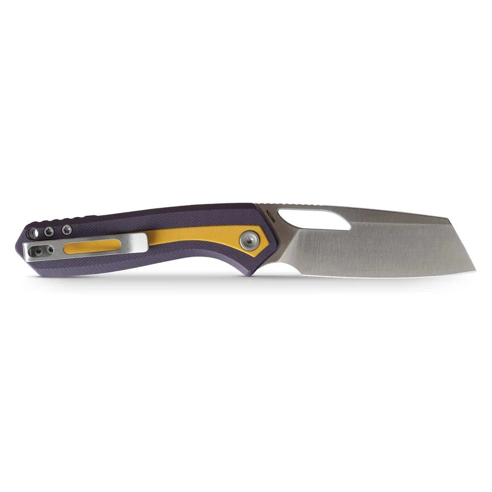 Vosteed Kroc Folding Knife – 2.99″ 14C28N Sheepsfoot, G10, Top Liner Lock