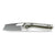 Vosteed Kroc Folding Knife – 2.99″ 14C28N Sheepsfoot, G10, Top Liner Lock