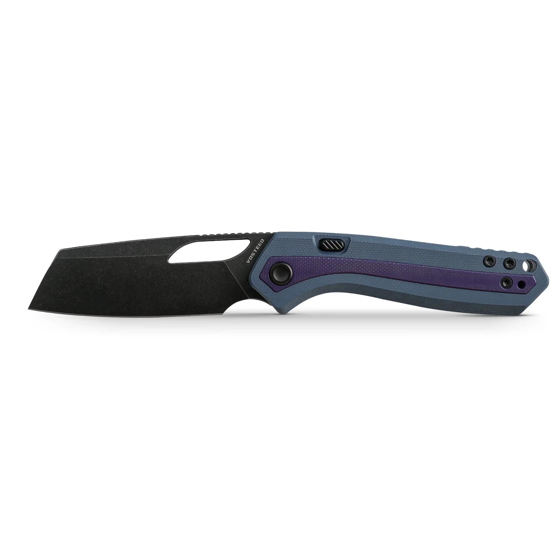 Vosteed Kroc Folding Knife – 2.99″ 14C28N Sheepsfoot, G10, Top Liner Lock