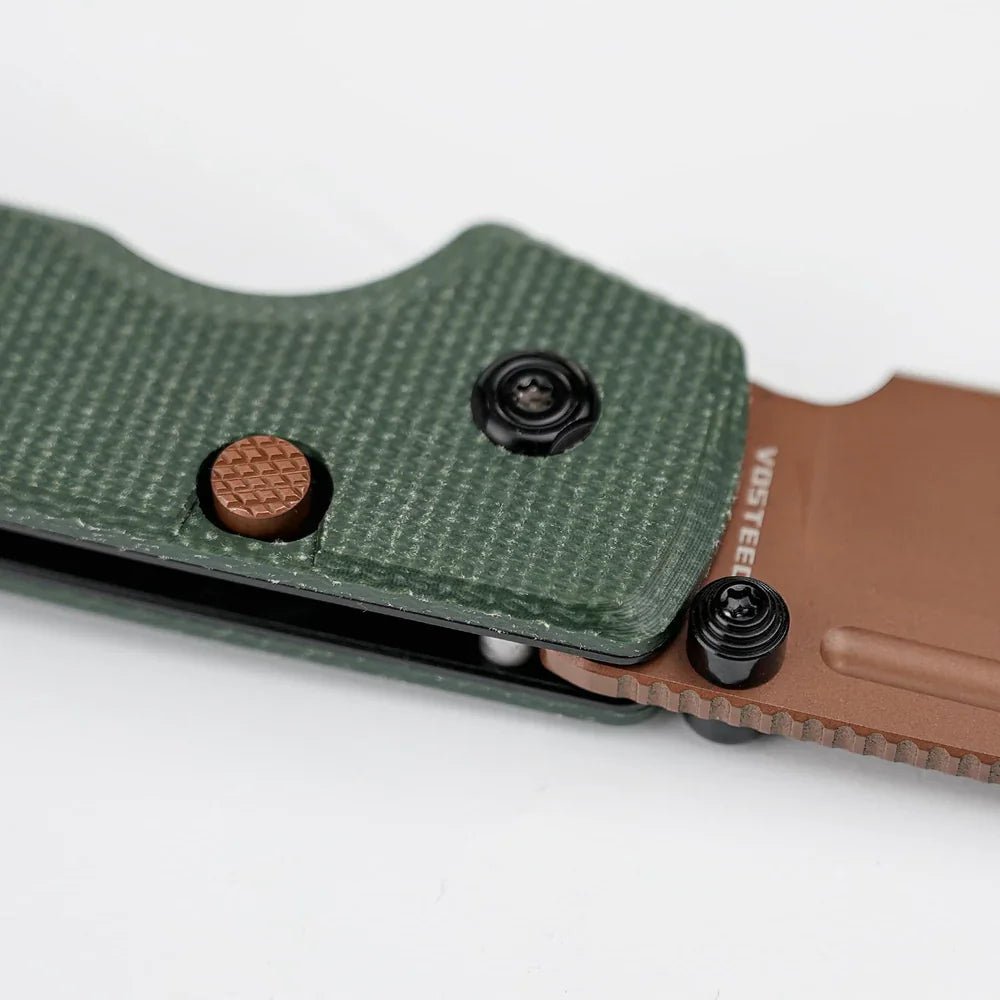 Vosteed Raccoon 2.0 A2929 – 14C28N Sheepsfoot Micarta EDC Knife