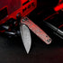 Wixco Drax II Red Luminous Carbon Fiber Blade City Exclusive