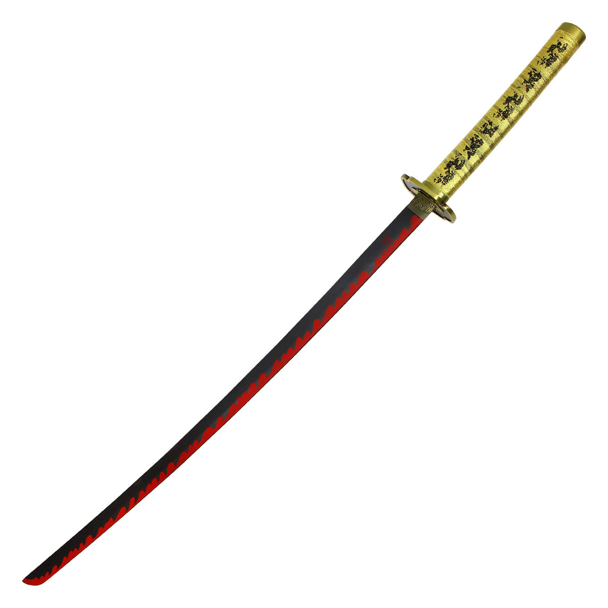 Yoriichi's Bright Red Nichirin Sword (Metal) | Blade City