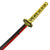 Yoriichi's Bright Red Nichirin Sword (Metal)