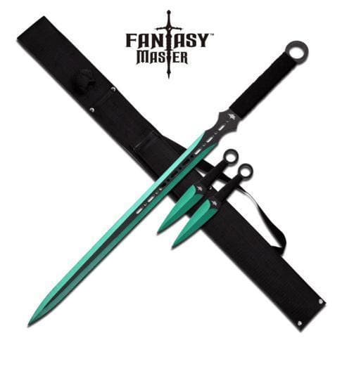 *Closeout Deal* Double Edge Saber with Dual Throwers (Pick yours)